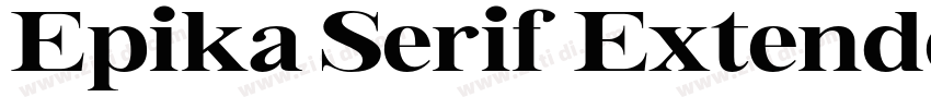 Epika Serif Extended字体转换 Epika Serif Extended字体转换
